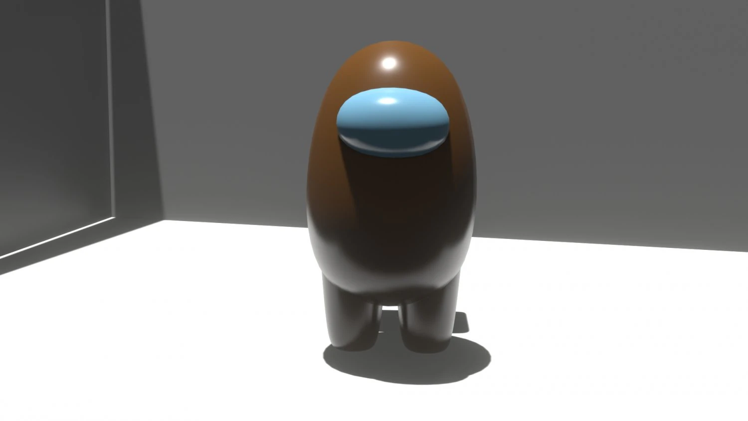 Brown among us 3D Model .c4d .max .obj .3ds .fbx .stl .blend 