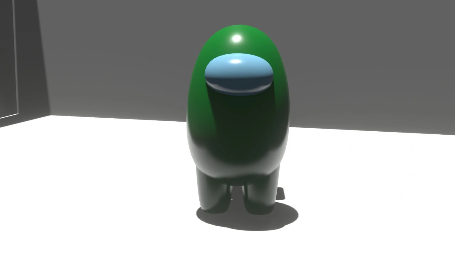 Green among us 3D Model .c4d .max .obj .3ds .fbx .stl .blend