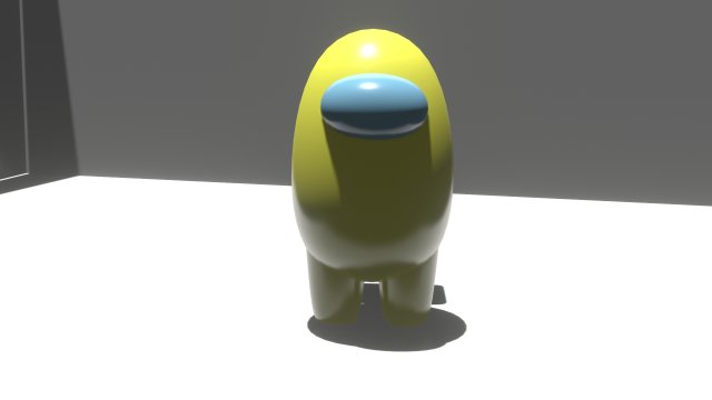 Yellow among us 3D Model .c4d .max .obj .3ds .fbx .stl .blend 