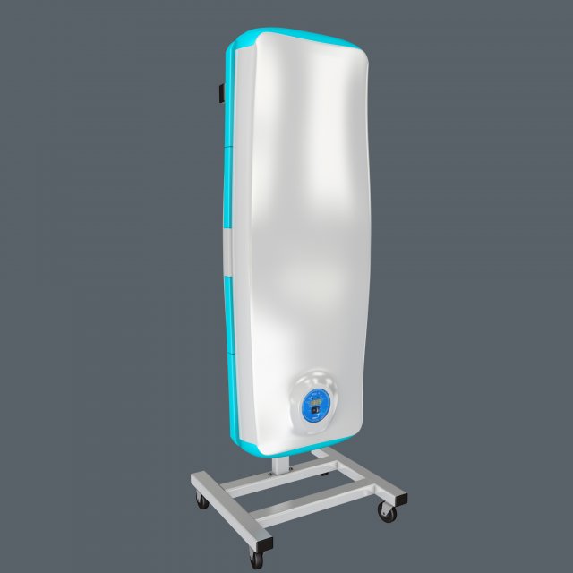 recirculator 3D Model .c4d .max .obj .3ds .fbx .stl .blend 