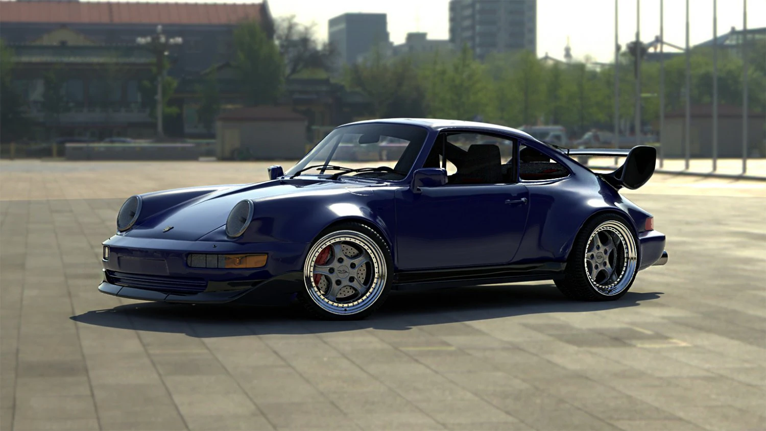 porsche9111996 3D Model .c4d .max .obj .3ds .fbx .stl .blend 