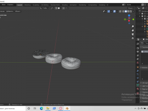 donuts Model 3D