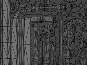 cyberpunk style katana 3D Model