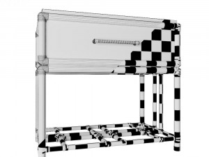 cordoba open nightstand Modèle 3D