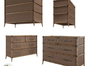 बरमूडा रेत की छाती 3D मॉडल