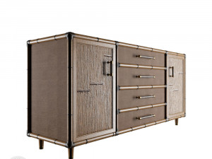 tropical - sandy point buffet 3D 모델