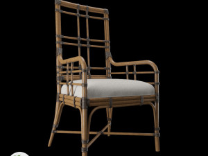 seaview side chair 3D 모델