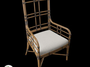 seaview side chair 3D Model