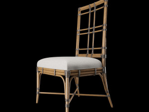 tropical - seaview arm chair Modelo 3D
