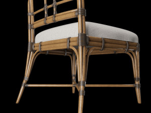 tropical - seaview arm chair Modelo 3D