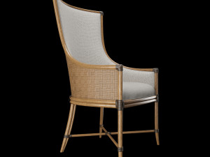 tropical - balfour host chair 3D 모델