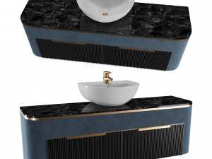 luxury wash basin 01 3D 모델