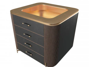 Luxus - Vitrine-01 3D Modell