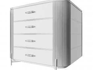 luxury - display cabinet-01 3D मॉडल