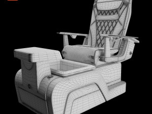 titan - nail chair 3D Model