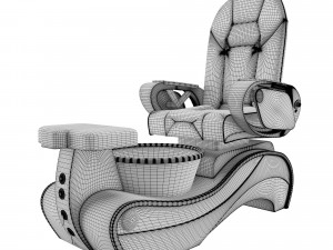 newbeginning - nail chair 3D 모델