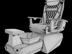 tri 01 - nail chair 3D Model