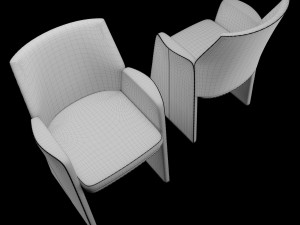 anthony - dining chair Model 3D