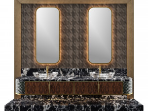 luxury - wash basin 06 3D Модель