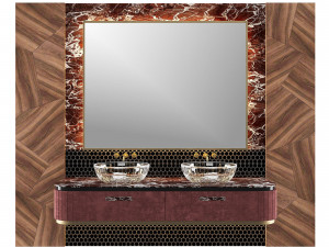 luxury - wash basin 07 3D Model