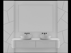luxury - wash basin 07 Modelo 3D