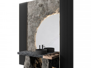 luxury - wash basin 10 Modello 3D