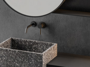 modern - gray bathroom02 3D Модель