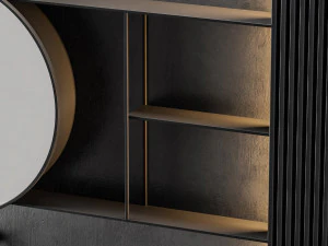 modern - gray bathroom02 3D Model