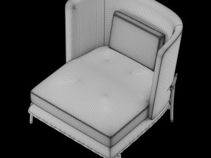 gae - armchair Modello 3D