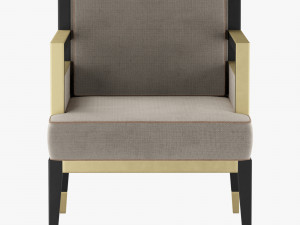 montreal - armchair 3D Модель