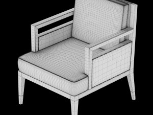 montreal - armchair 3D Модель