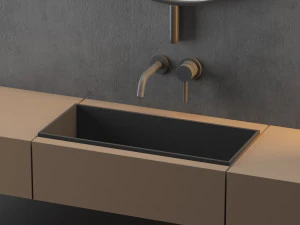 modern - gray bathroom04 3D Model