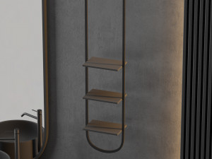 modern - gray bathroom06 3D Model