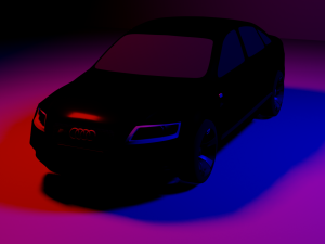 audi s6 c6 3D Модель