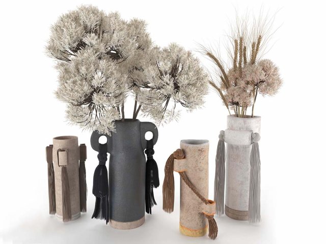 bouquet in vase 1 Modelo 3D .c4d .max .obj .3ds .fbx .stl .blend