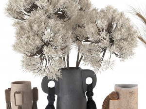 bouquet in vase 1 Modelo 3D