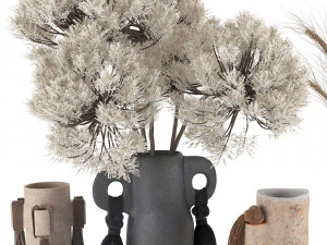 bouquet in vase 1 3D Model