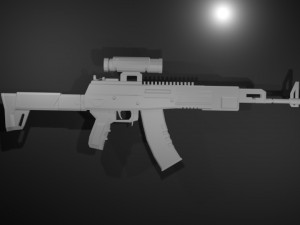 ak-47 modified 3D Model