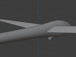 planador ask-21 Modelo 3D