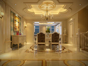 classic villa interior 3D Model