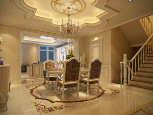 classic villa interior Modelo 3D