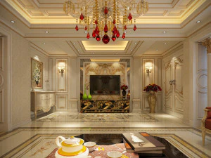 classic villa interior 3D Model