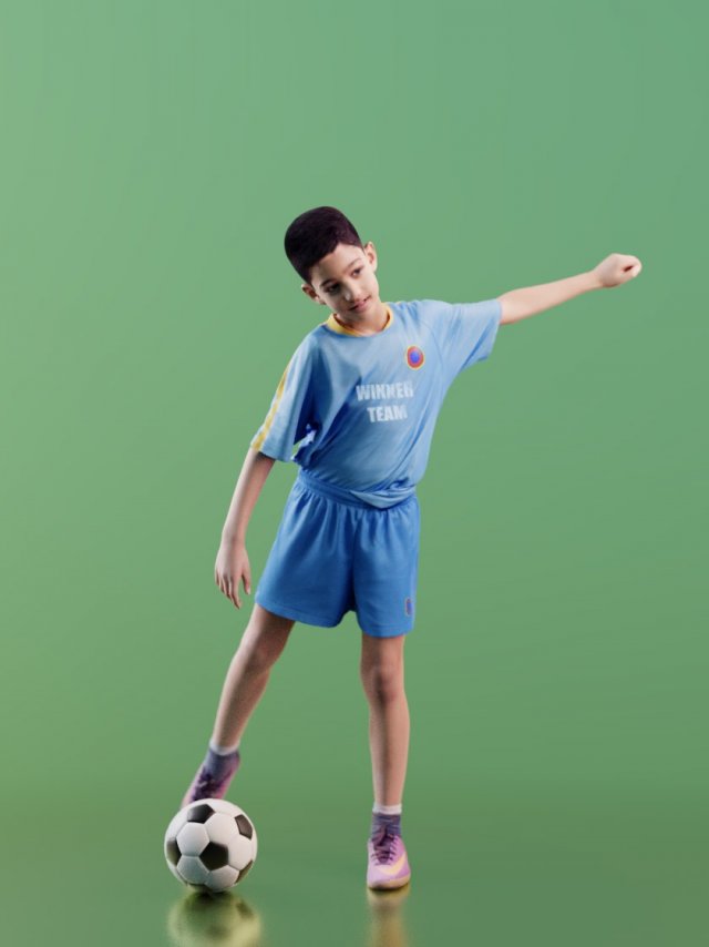 child character Modello 3D .c4d .max .obj .3ds .fbx .stl .blend 