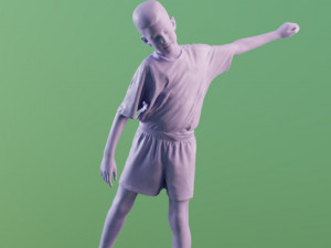 child character Modello 3D