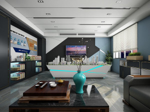 reception and waiting area 3D Model