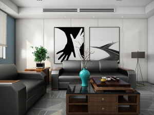 reception and waiting area 3D Model