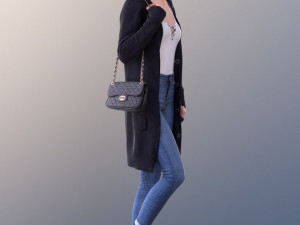 female character 3D 模型