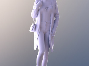 female character 3D 模型