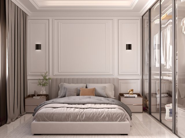 Bedroom Design Modelo 3D .c4d .max .obj .3ds .fbx .stl .blend 