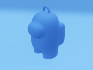 amongus keyholder 3D Print Model